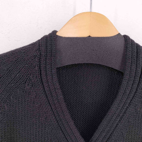 長リブ クロップド ヴァージンウール3Bカーディガン giacca レディース import:S