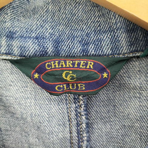Charter Club トグル デニム ジャケット メンズ