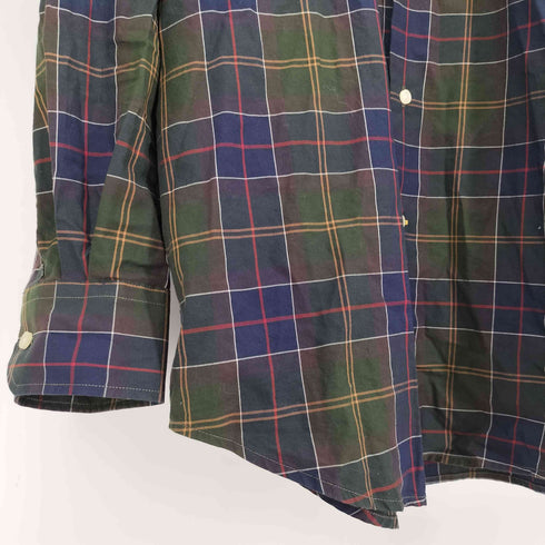 バブアー Barbour TAILORED FIT チェックシャツ メンズ import:XL