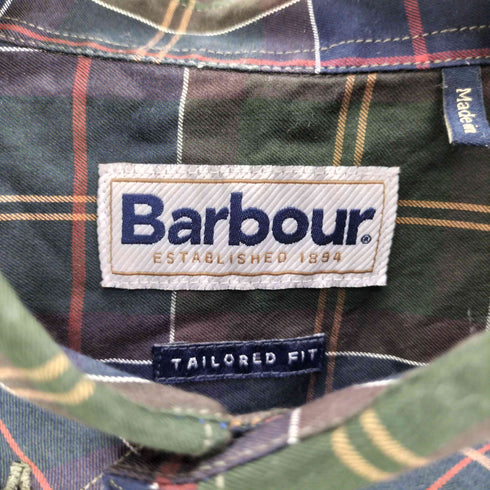 バブアー Barbour TAILORED FIT チェックシャツ メンズ import:XL