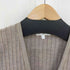 ポールカ PAULE KA MADE IN ITALY シルクリブ切替 メリノウール タイトカーディガン レディース import:M