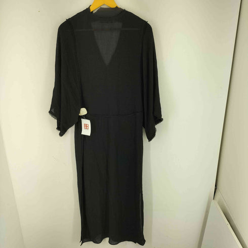 ザラ ZARA Frayed Edges Midi Dres レディース ONE SIZE