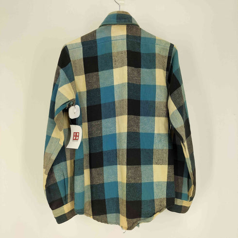 フラップポケット チェック L/S シャツ メンズ