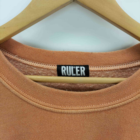 ルーラー RULER プリント 半袖スウェット メンズ JPN:L