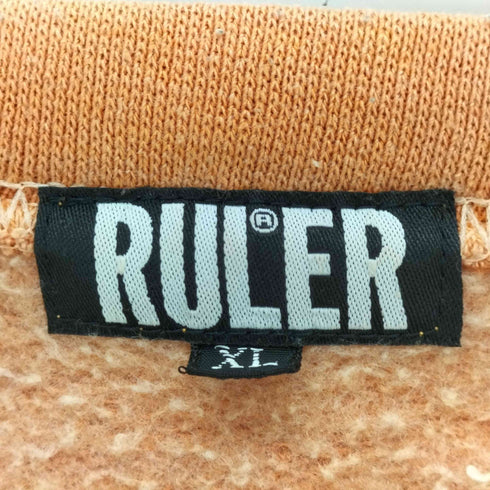 ルーラー RULER プリント 半袖スウェット メンズ JPN:L