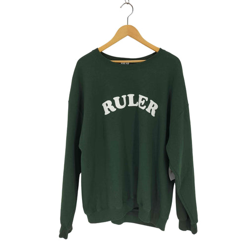 ルーラー RULER プリントクルーネックスウェット メンズ JPN:XL
