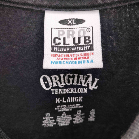 テンダーロイン TENDERLOIN 19SS TEE WH ウィッチハント プリント S/S Tシャツ PRO CLUB ボディ メンズ import:XL