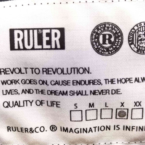 ルーラー RULER ゲームシャツ メンズ JPN:L