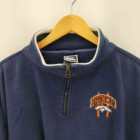 プロレイヤー PRO LAYER RONCOS刺繍 鹿の子 ハーフジップ L/S スウェット メンズ JPN:XL