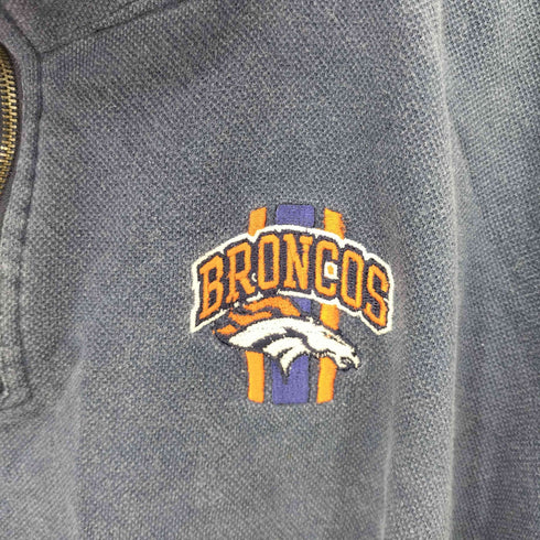 プロレイヤー PRO LAYER RONCOS刺繍 鹿の子 ハーフジップ L/S スウェット メンズ JPN:XL
