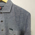 チャップスラルフローレン CHAPS RALPH LAUREN 90S ストライプ柄 七分丈 ワークシャツ メンズ JPN:L