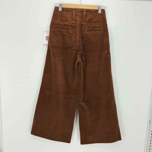 ドゥロワー Drawer コーデュロイ ワイドパンツ レディース JPN:36