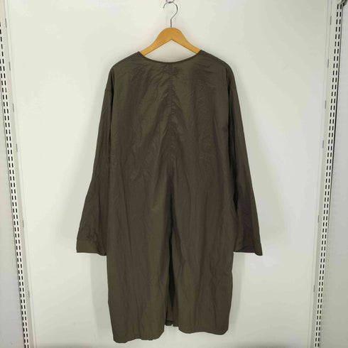ハレ HARE ノーカラーロングシャツコート メンズ JPN:S