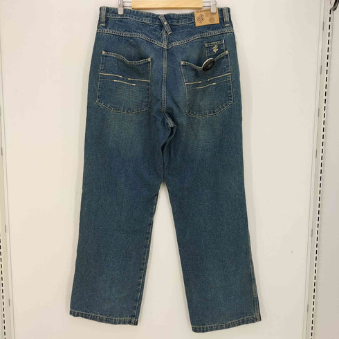 ロカウェア ROCAWEAR 00s 刺繍 バギーデニム メンズ 38/34