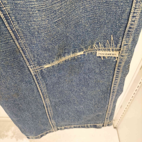 ロカウェア ROCAWEAR 00s 刺繍 バギーデニム メンズ 38/34