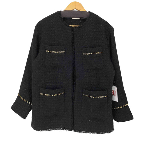 ラウンジドレス Loungedress チェーンツイードジャケット レディース FREE