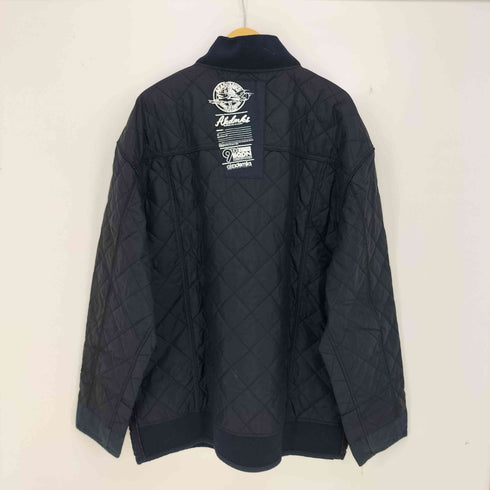 アカデミクス akademiks ナイロンキルティング ジップアップブルゾン メンズ XXL