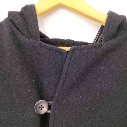ヨウジヤマモト Yohji Yamamoto IMPER MEABLE トグルボタン ウールフーデッドコート メンズ JPN:50
