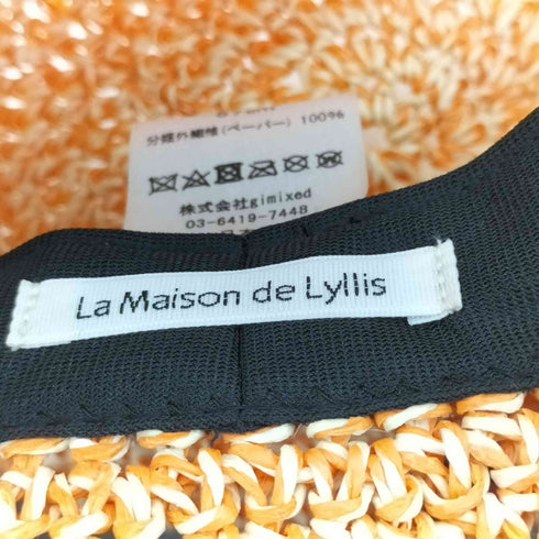 ラメゾンドリリス La Maison de Lyllis JUICE CLOCHE 2202017 レディース 57cm