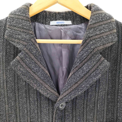 ケンゾーオム KENZO HOMME パイル地ストライプテーラードジャケット メンズ JPN:4