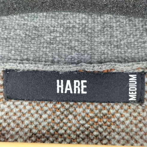 ハレ HARE モールジャガードフラワーカーディガン メンズ JPN:M