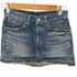 リーバイス Levis 501 ボタンフライデニムミニスカート カットオフ レディース