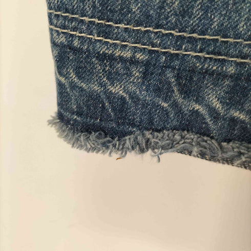 リーバイス Levis 501 ボタンフライデニムミニスカート カットオフ レディース