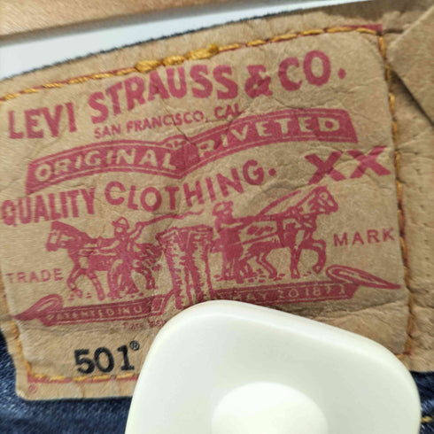 リーバイス Levis 501 ボタンフライデニムミニスカート カットオフ レディース