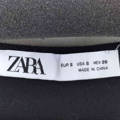 ザラ ZARA ノースリーブロングニットワンピース レディース import:S