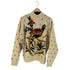 ノーティカ NAUTICA 90s MADE IN HONG KONG 雉 デザイン モックネックウールニット バーズアイ メンズ import:M