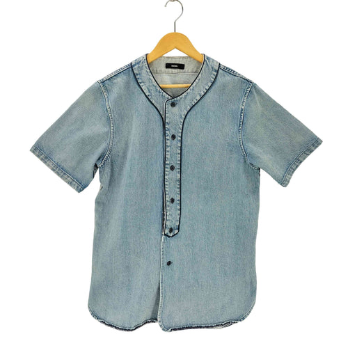 ディーゼル DIESEL デニム ベースボールシャツ メンズ JPN:M