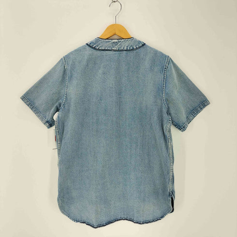 ディーゼル DIESEL デニム ベースボールシャツ メンズ JPN:M