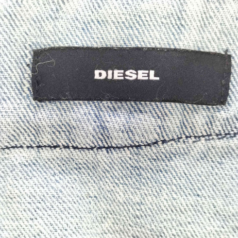 ディーゼル DIESEL デニム ベースボールシャツ メンズ JPN:M