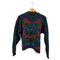 ウールリッチ WOOLRICH 90s HANDFRAMED カントリー柄 デザインウールニット メンズ import:L