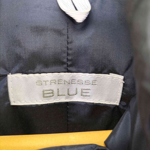 STRENESSE BLUE ハイネックグースダウンジャケット レディース DE:34