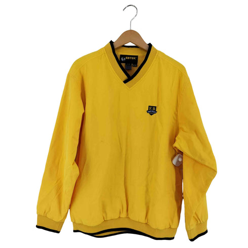 エディーバウアー Eddie Bauer 90s EBTEK フロントロゴ刺繍 裏地メッシュピステ GOLF メンズ import:XS