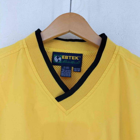 エディーバウアー Eddie Bauer 90s EBTEK フロントロゴ刺繍 裏地メッシュピステ GOLF メンズ import:XS