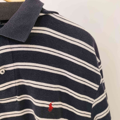 ポロラルフローレン POLO RALPH LAUREN ボーダーポロシャツ メンズ import:L