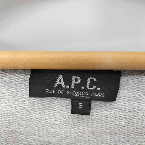 アーペーセー A.P.C. 00S フランス製 かすみ模様 ラグランスウェット レディース import:S