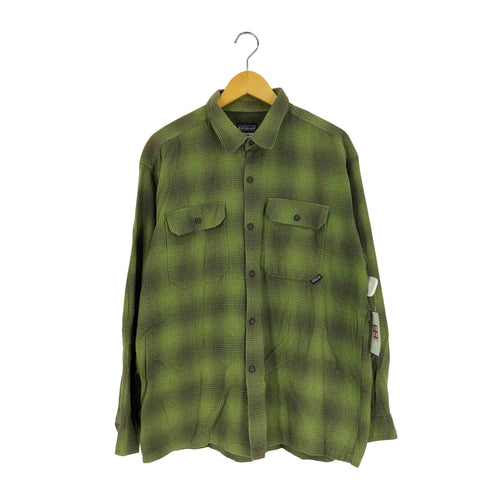 パタゴニア patagonia ORGANIC COTTON オーガニックコットン ネルチェックシャツ メンズ import:M
