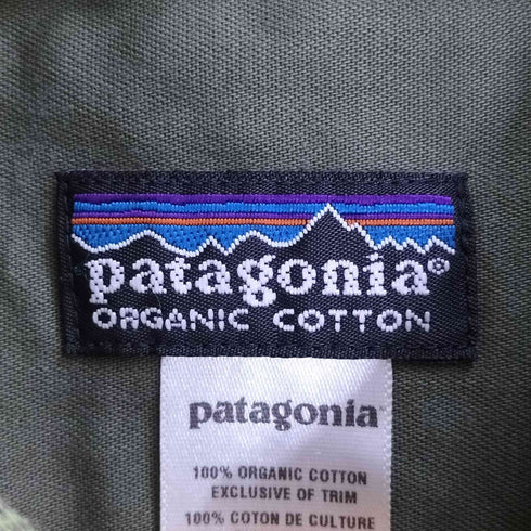 パタゴニア patagonia ORGANIC COTTON オーガニックコットン ネルチェックシャツ メンズ import:M