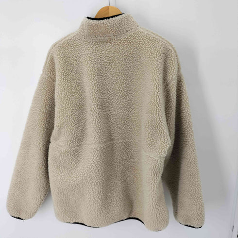 ジーユー GU スタンドカラーボアジャケット パイピング メンズ JPN:XL