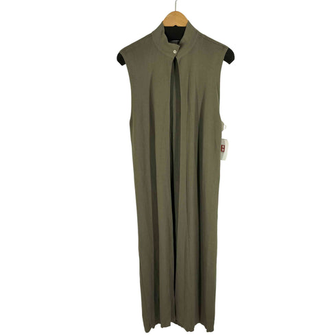 ザラ ZARA スタンドカラー ロングジレ レディース import:M