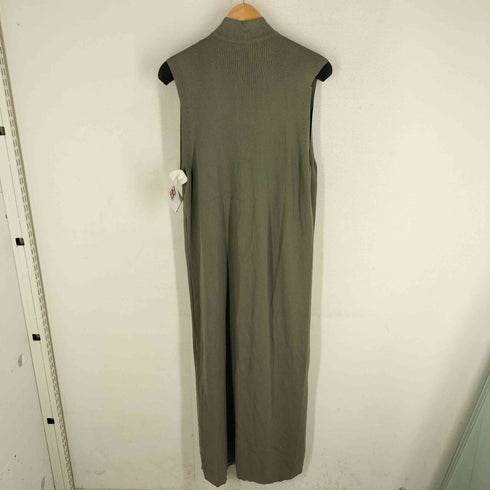 ザラ ZARA スタンドカラー ロングジレ レディース import:M