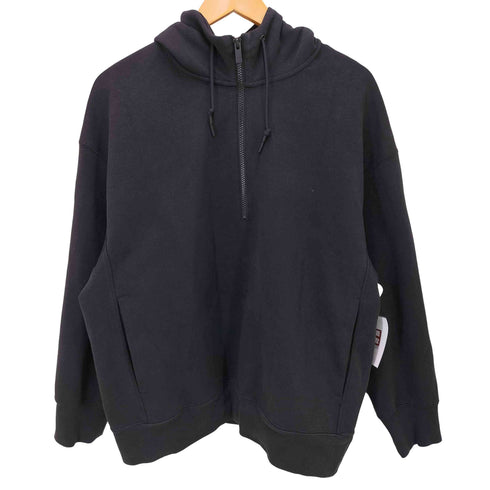 ユニクロプラスジェイ UNIQLO+J ドライスウェットハーフジップパーカ メンズ L