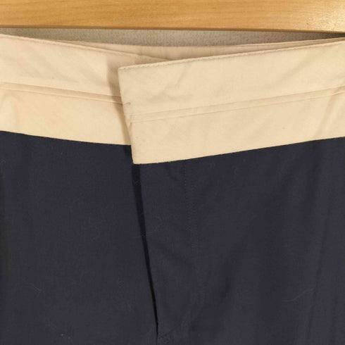 ザラ ZARA ZW COLLECTION STRAIGHT-FIT パンツ コントラストウエストバンド レディース JPN:XS