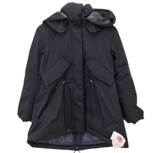 ユニクロプラスジェイ UNIQLO+J Aラインシルエットダウンコート レディース S