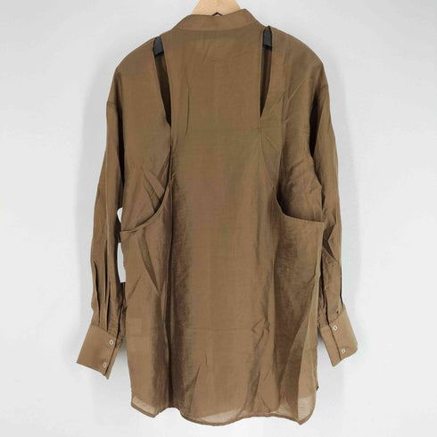 Amiur 21AW Back OPEN Design Shirt バックオープンデザイン レディース FREE