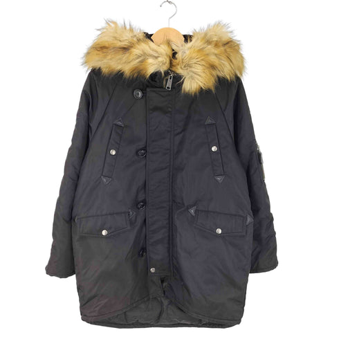 マウジー moussy ファーフーデッドダウンジャケット レディース JPN:1