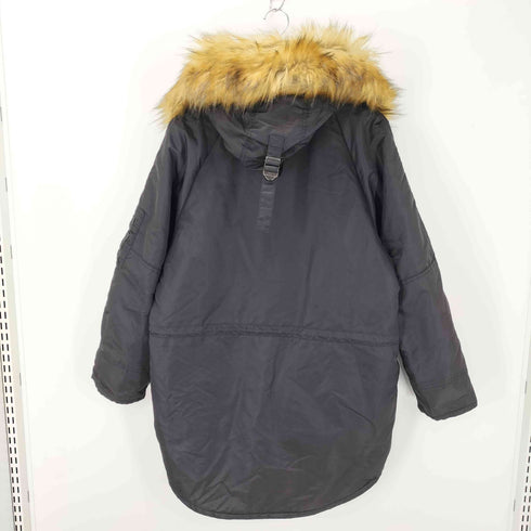 マウジー moussy ファーフーデッドダウンジャケット レディース JPN:1